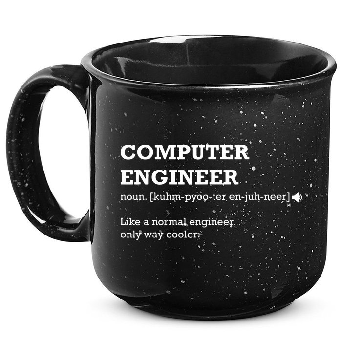 Computer Engineer Shirts Gift Idea For Computer Engineer 15oz Campfire Ceramic Mug