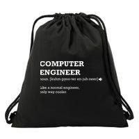 Computer Engineer Shirts Gift Idea For Computer Engineer Drawstring Bag