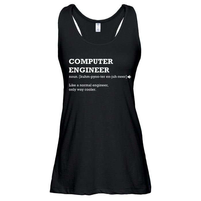Computer Engineer Shirts Gift Idea For Computer Engineer Ladies Essential Flowy Tank
