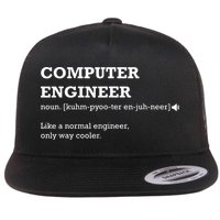 Computer Engineer Shirts Gift Idea For Computer Engineer Flatbill Hat