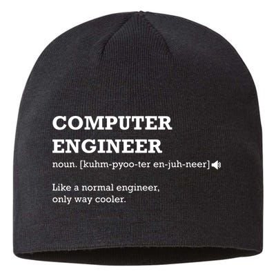 Computer Engineer Shirts Gift Idea For Computer Engineer Sustainable Beanie