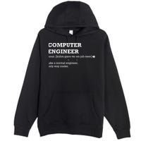Computer Engineer Shirts Gift Idea For Computer Engineer Premium Pullover Hoodie