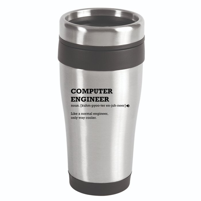 Computer Engineer Shirts Gift Idea For Computer Engineer 16oz Travel Tumbler
