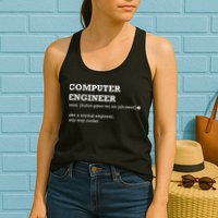 Computer Engineer Shirts Gift Idea For Computer Engineer Womens Tank Top