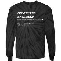 Computer Engineer Shirts Gift Idea For Computer Engineer Tie-Dye Long Sleeve Shirt