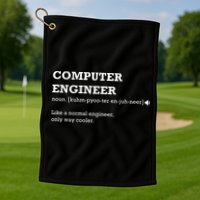Computer Engineer Shirts Gift Idea For Computer Engineer Golf Towel