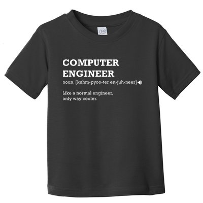 Computer Engineer Shirts Gift Idea For Computer Engineer Toddler T-Shirt