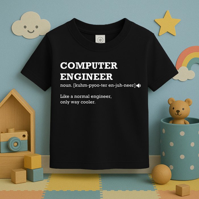 Computer Engineer Shirts Gift Idea For Computer Engineer Toddler T-Shirt