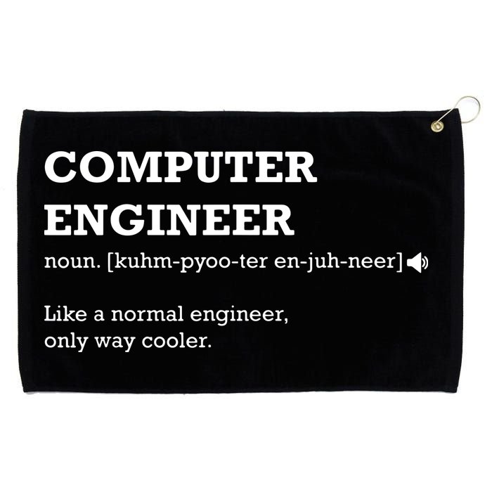 Computer Engineer Shirts Gift Idea For Computer Engineer Grommeted Golf Towel