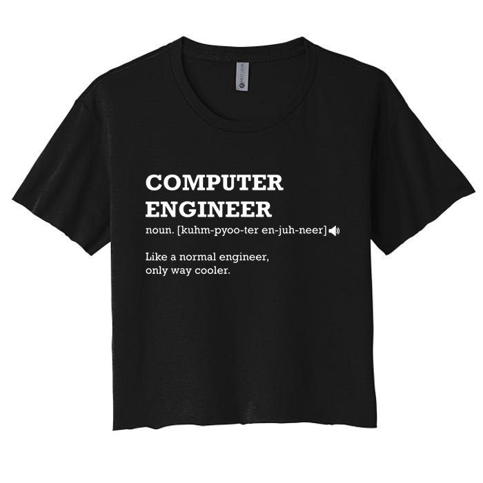 Computer Engineer Shirts Gift Idea For Computer Engineer Crop Top