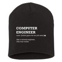 Computer Engineer Shirts Gift Idea For Computer Engineer Short Acrylic Beanie