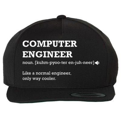 Computer Engineer Shirts Gift Idea For Computer Engineer Wool Snapback Cap