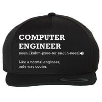 Computer Engineer Shirts Gift Idea For Computer Engineer Wool Snapback Cap