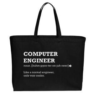 Computer Engineer Shirts Gift Idea For Computer Engineer Cotton Canvas Jumbo Tote