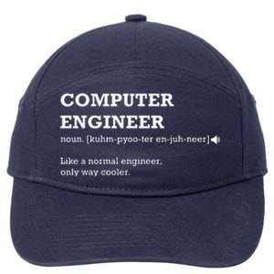 Computer Engineer Shirts Gift Idea For Computer Engineer 7-Panel Snapback Hat