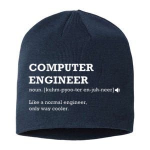 Computer Engineer Shirts Gift Idea For Computer Engineer Sustainable Beanie