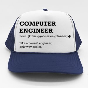 Computer Engineer Shirts Gift Idea For Computer Engineer Trucker Hat