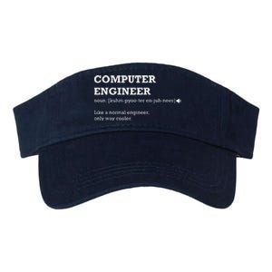 Computer Engineer Shirts Gift Idea For Computer Engineer Valucap Bio-Washed Visor