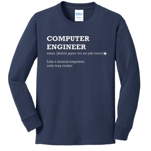 Computer Engineer Shirts Gift Idea For Computer Engineer Kids Long Sleeve Shirt