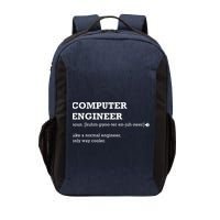 Computer Engineer Shirts Gift Idea For Computer Engineer Vector Backpack
