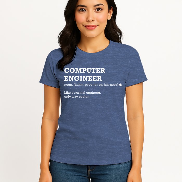 Computer Engineer Shirts Gift Idea For Computer Engineer Womens T-Shirt