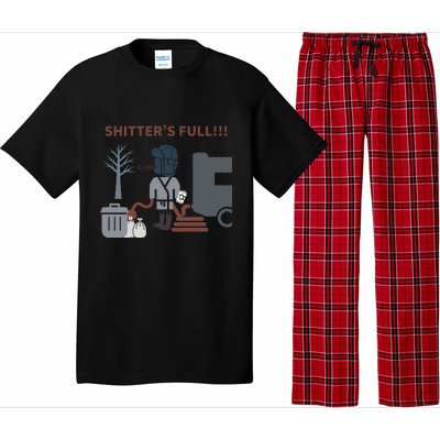 Cousin Eddie “Shitter’s Full” Pajama Set