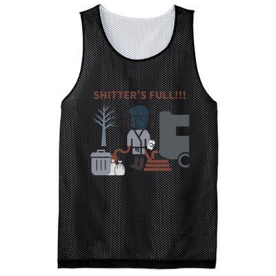 Cousin Eddie “Shitter’s Full” Mesh Reversible Basketball Jersey Tank