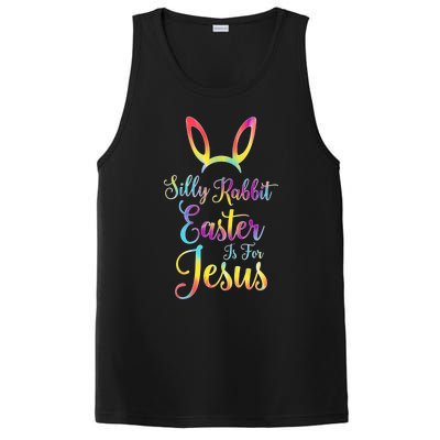 Christian Easter Silly Rabbit Easter Is For Jesus Gift PosiCharge Competitor Tank