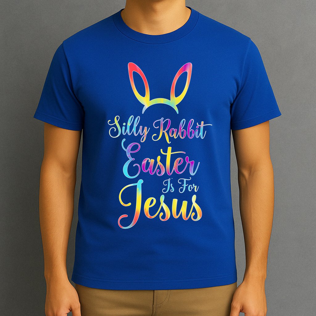Christian Easter Silly Rabbit Easter Is For Jesus Gift T-Shirt