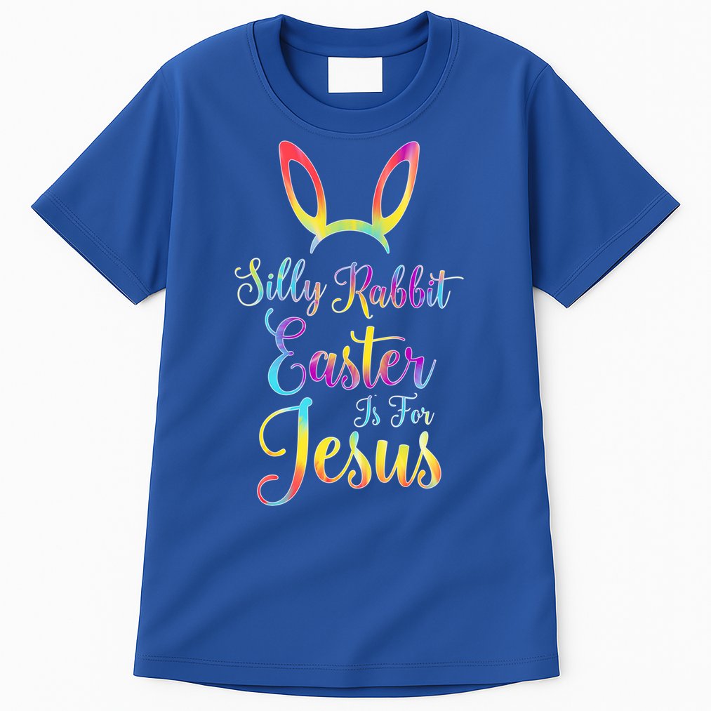 Christian Easter Silly Rabbit Easter Is For Jesus Gift Tall T-Shirt
