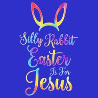 Christian Easter Silly Rabbit Easter Is For Jesus Gift 16 in Basic Backpack