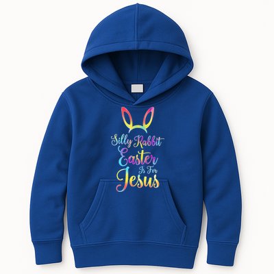Christian Easter Silly Rabbit Easter Is For Jesus Gift Kids Hoodie
