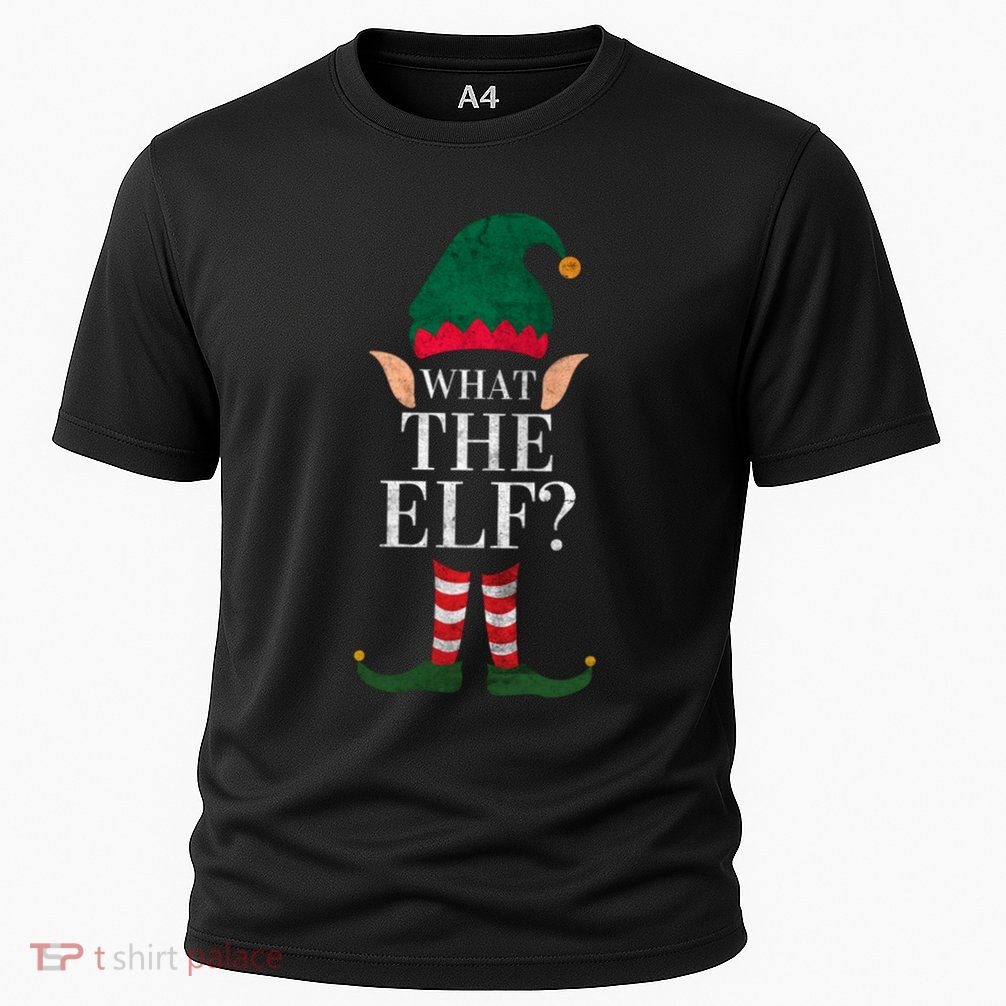 Christmas Elves SantaS Helper What The Elf Family Matching Gift Performance Shirt