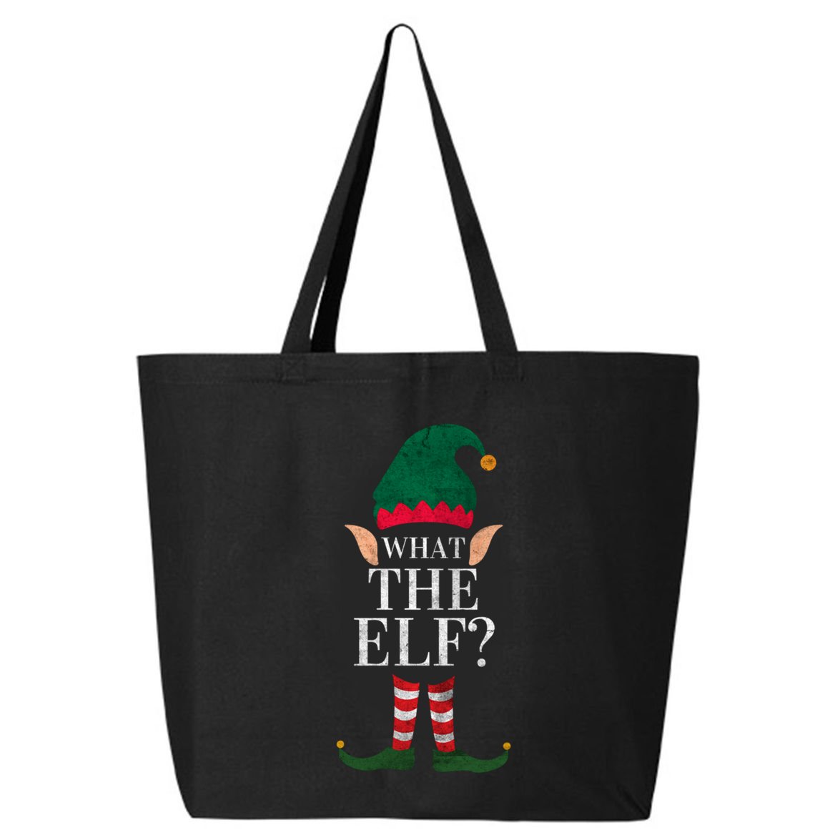 Christmas Elves SantaS Helper What The Elf Family Matching Gift 25L Jumbo Tote
