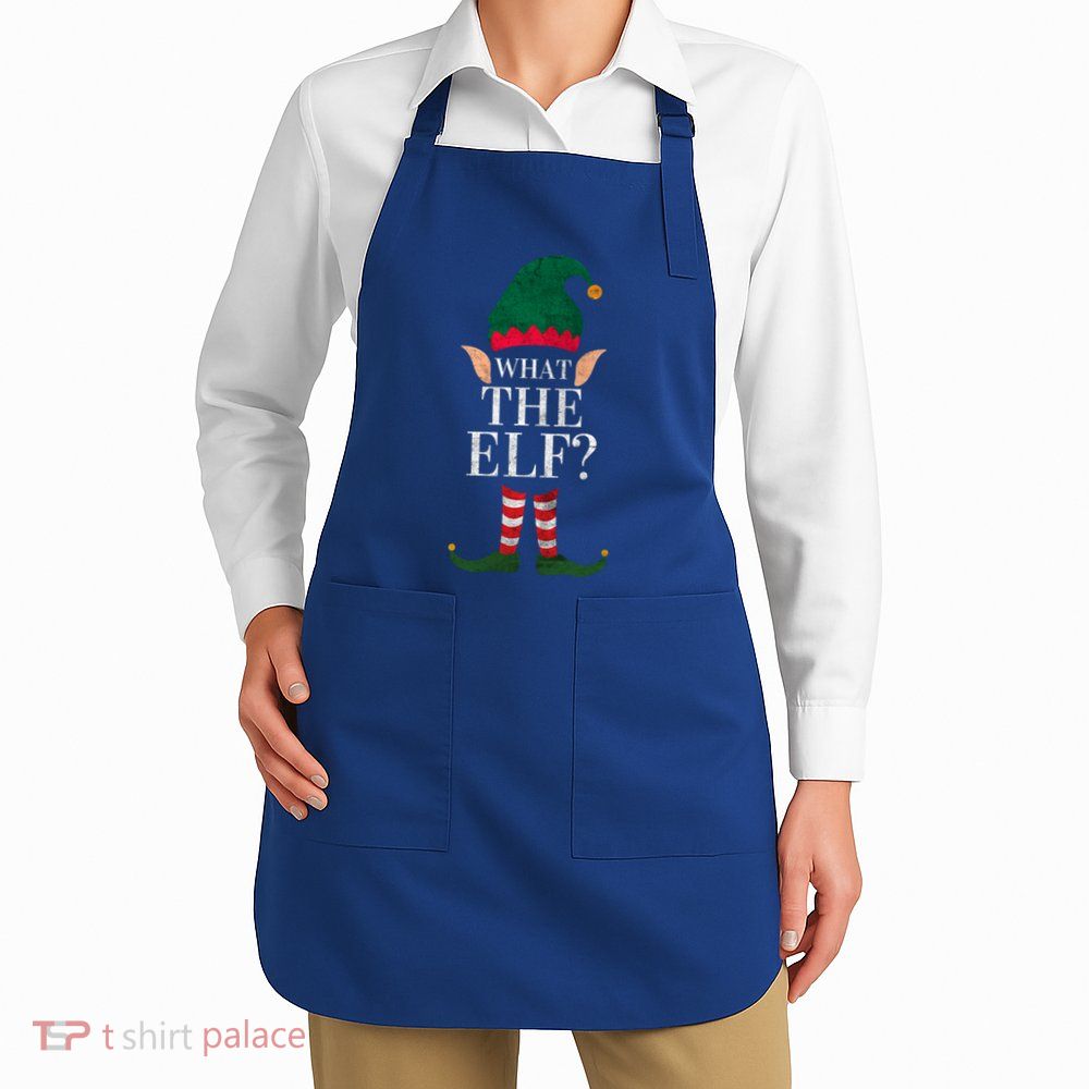 Christmas Elves SantaS Helper What The Elf Family Matching Gift Apron