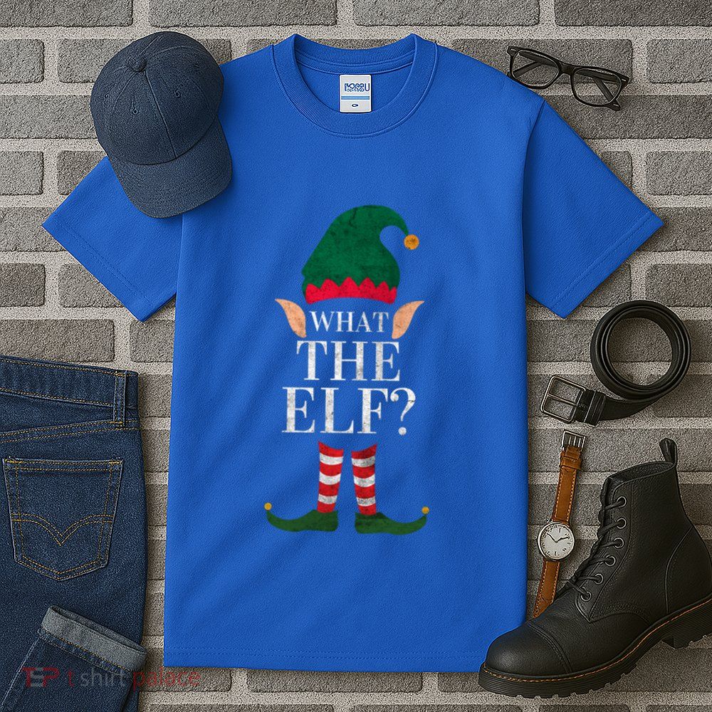 Christmas Elves SantaS Helper What The Elf Family Matching Gift Tall T-Shirt