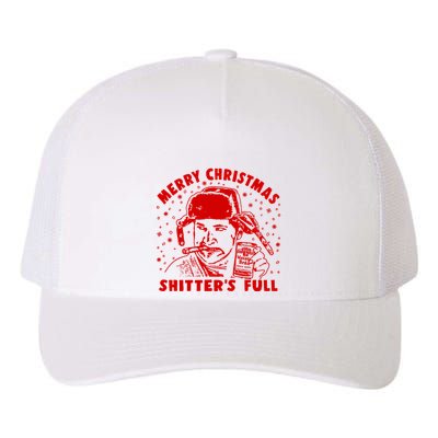 Cousin Eddie Shitter Full Merry Christmas ShitterS Full Yupoong Adult 5-Panel Trucker Hat