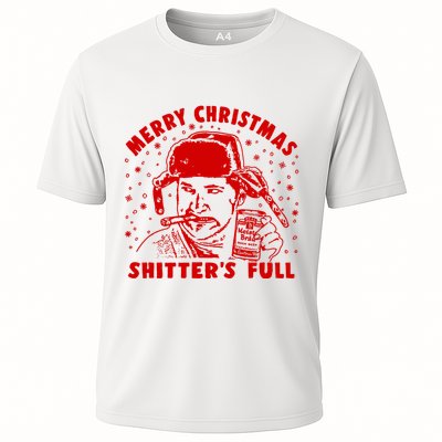 Cousin Eddie Shitter Full Merry Christmas ShitterS Full Cooling Performance Crew T-Shirt