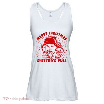 Cousin Eddie Shitter Full Merry Christmas ShitterS Full Ladies Essential Flowy Tank