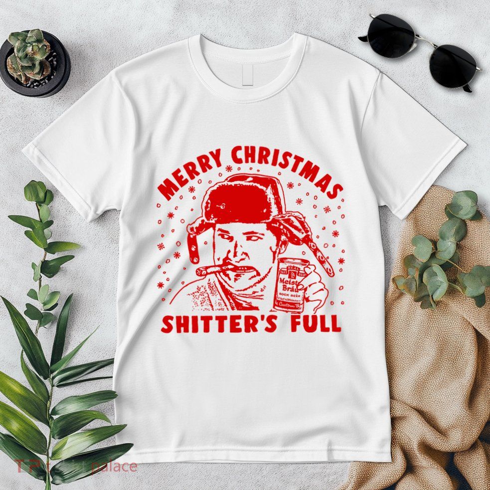 Cousin Eddie Shitter Full Merry Christmas ShitterS Full Premium T-Shirt