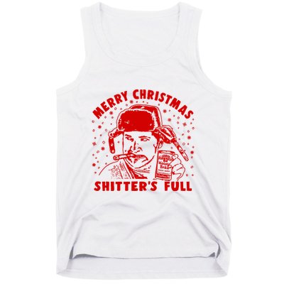 Cousin Eddie Shitter Full Merry Christmas ShitterS Full Tank Top