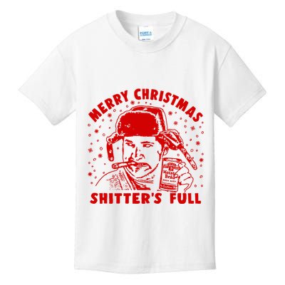Cousin Eddie Shitter Full Merry Christmas ShitterS Full Kids T-Shirt