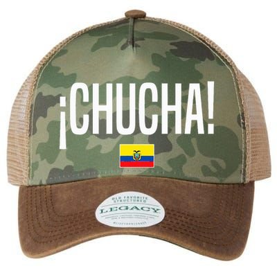 Chucha Ecuadorian Slang Ecuador Legacy Tie Dye Trucker Hat