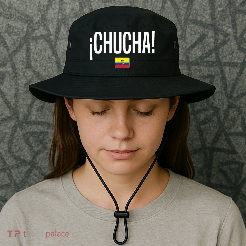 Chucha Ecuadorian Slang Ecuador Bucket Hat