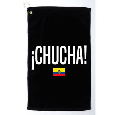 Chucha Ecuadorian Slang Ecuador Golf Towel