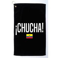 Chucha Ecuadorian Slang Ecuador Golf Towel
