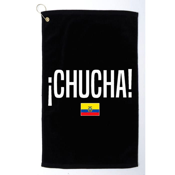 Chucha Ecuadorian Slang Ecuador Golf Towel