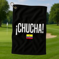Chucha Ecuadorian Slang Ecuador Golf Towel