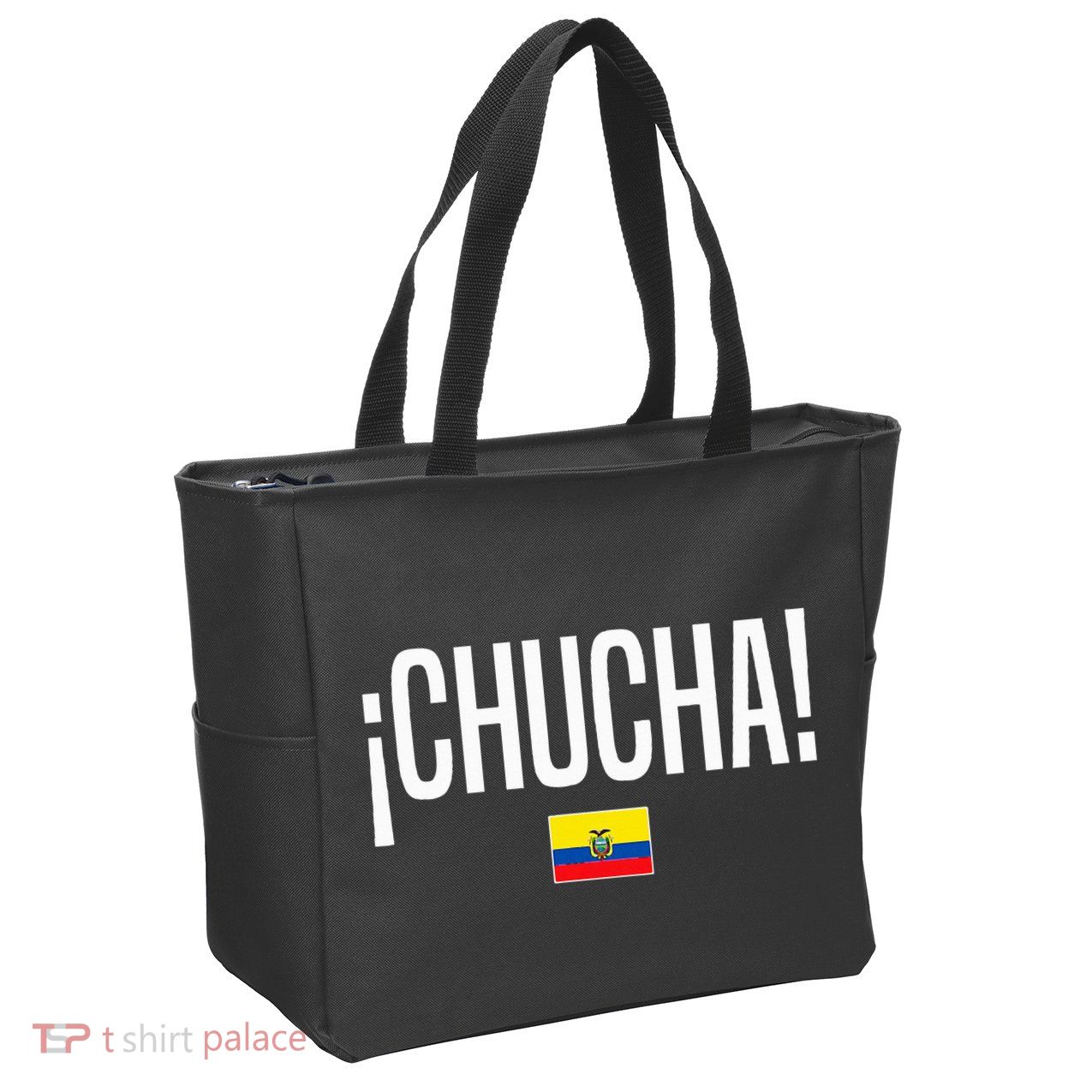 Chucha Ecuadorian Slang Ecuador Zip Tote Bag