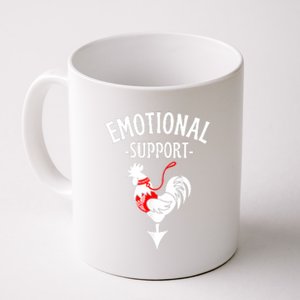 Chicken Emotional Support Cock Coffee Mug